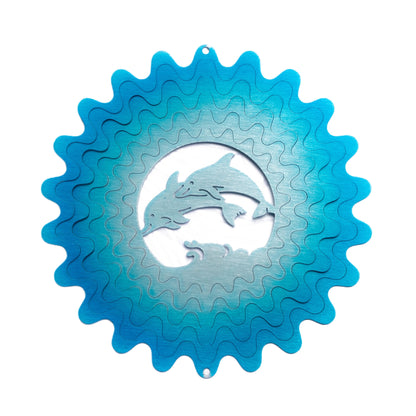 Dolphins Kinetic Wind Spinner