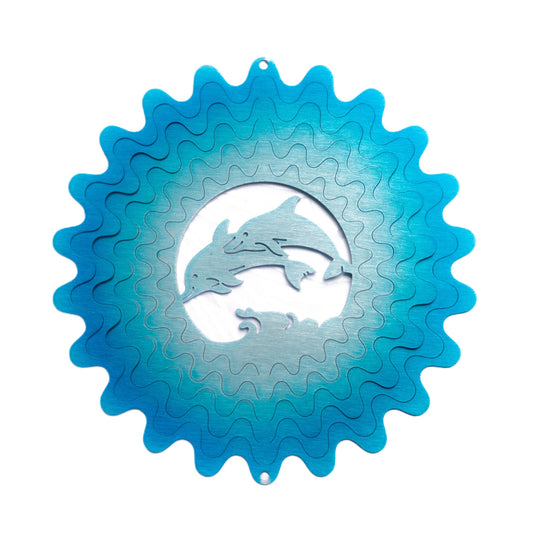Dolphins Kinetic Wind Spinner