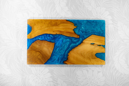 Blue epoxy resin board