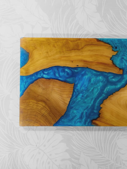 Blue epoxy resin board